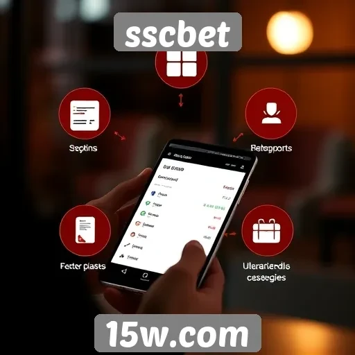 Recursos e funcionalidades disponíveis na plataforma sscbet